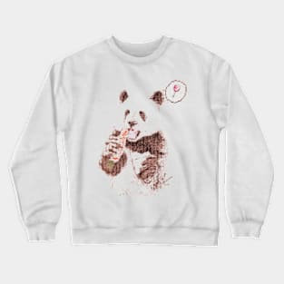 Panda and The Lollipop Crewneck Sweatshirt